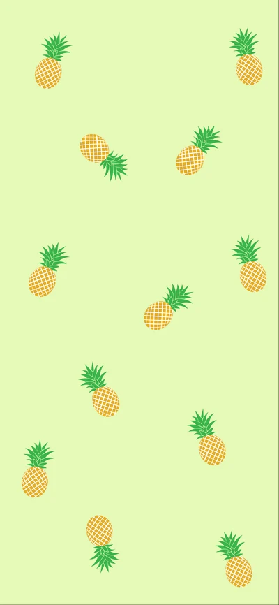 Motif d'ananas vif pour le plaisir d'été