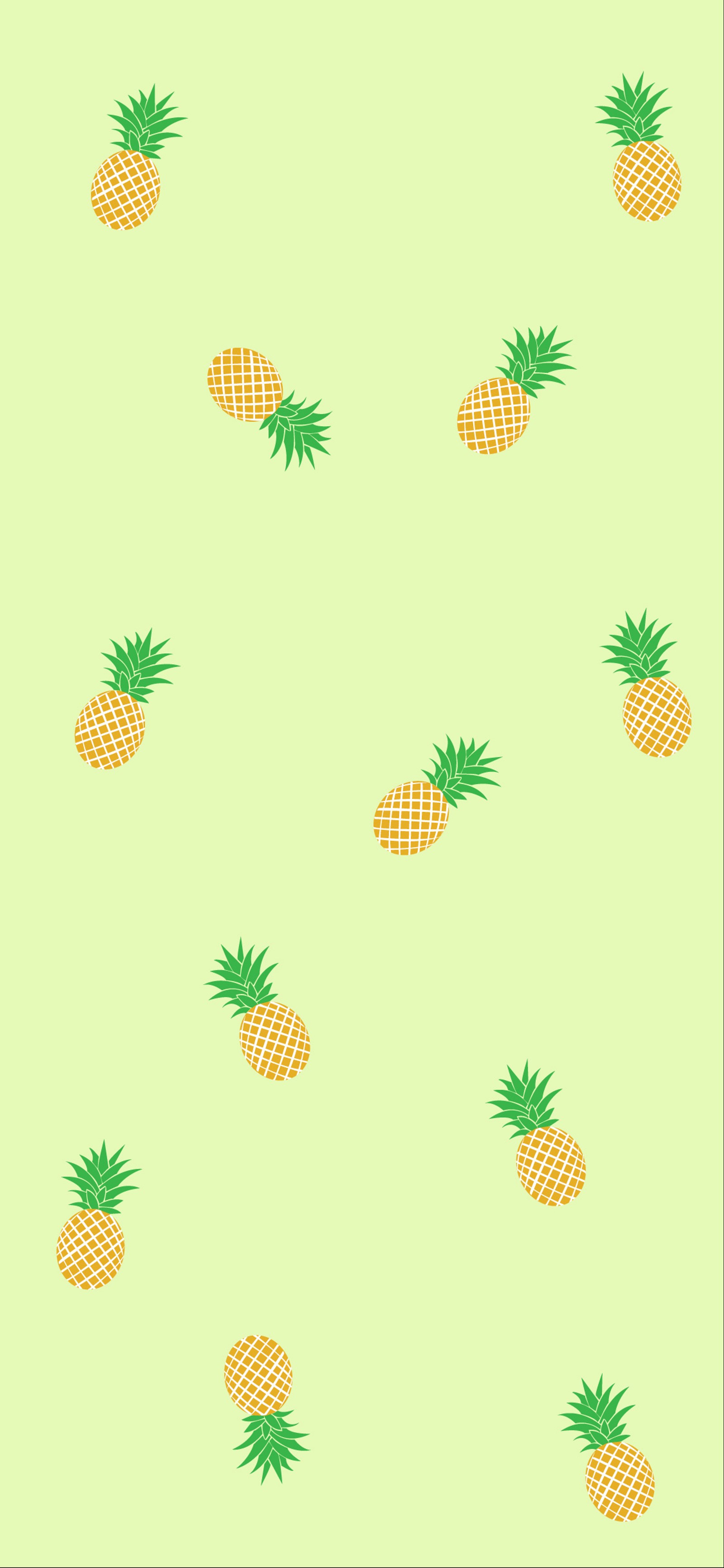 Lade frucht, spaß, gemälde, ananas, sommer Hintergrund herunter