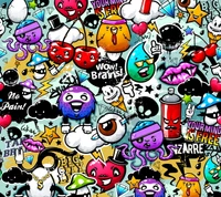 graphitti, hd, paint wallpaper