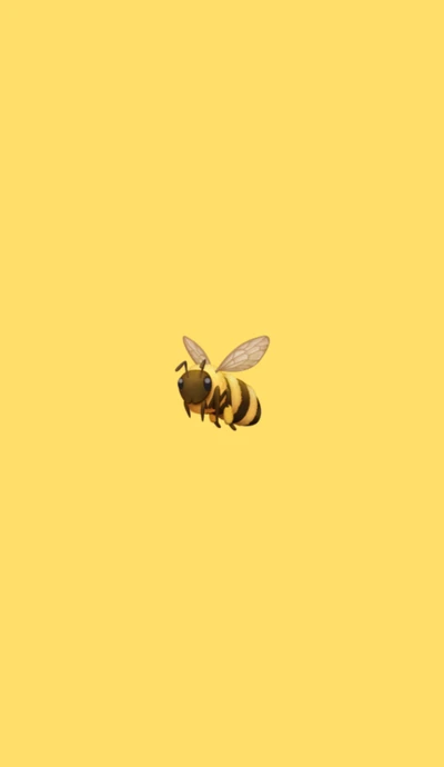 aesthetic, bee, bee aesthetic, cute, yellow