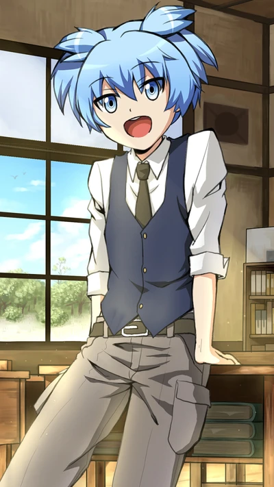 anime, classroom assassination, assassination classroom, nagisa