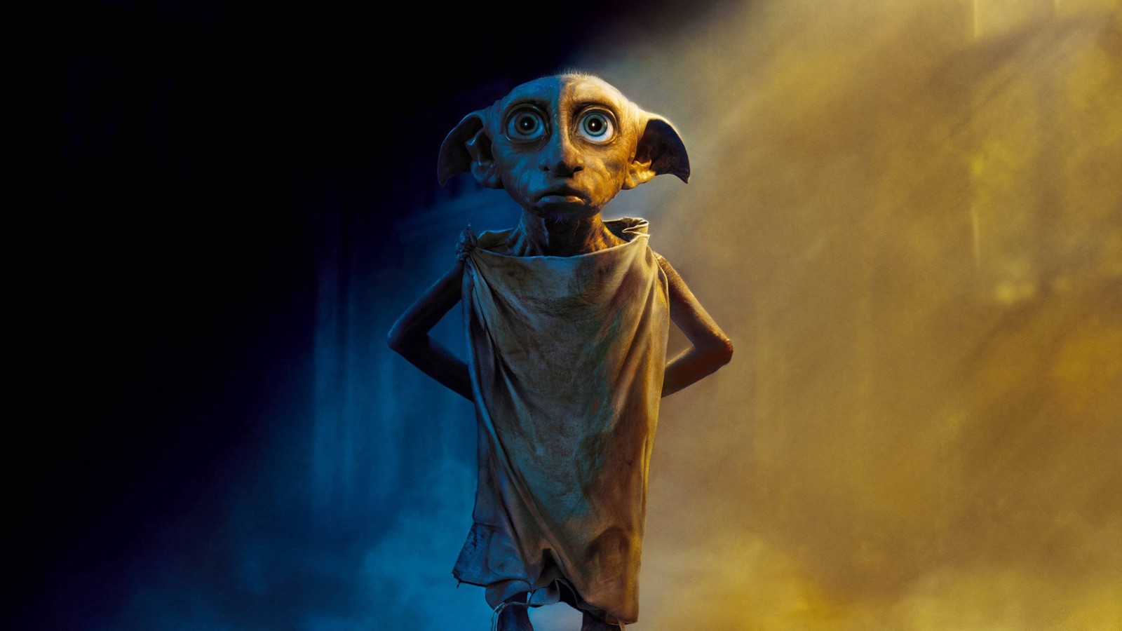 Baixar papel de parede harry potter, dobby o elfo doméstico, animação, escultura, arte