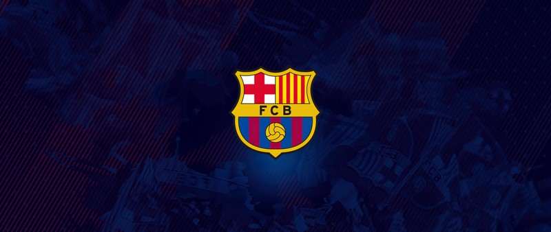 Обои fc barcelona hd (fc barcelona, широкоформатный, футбольный клуб, fcb, спорт)