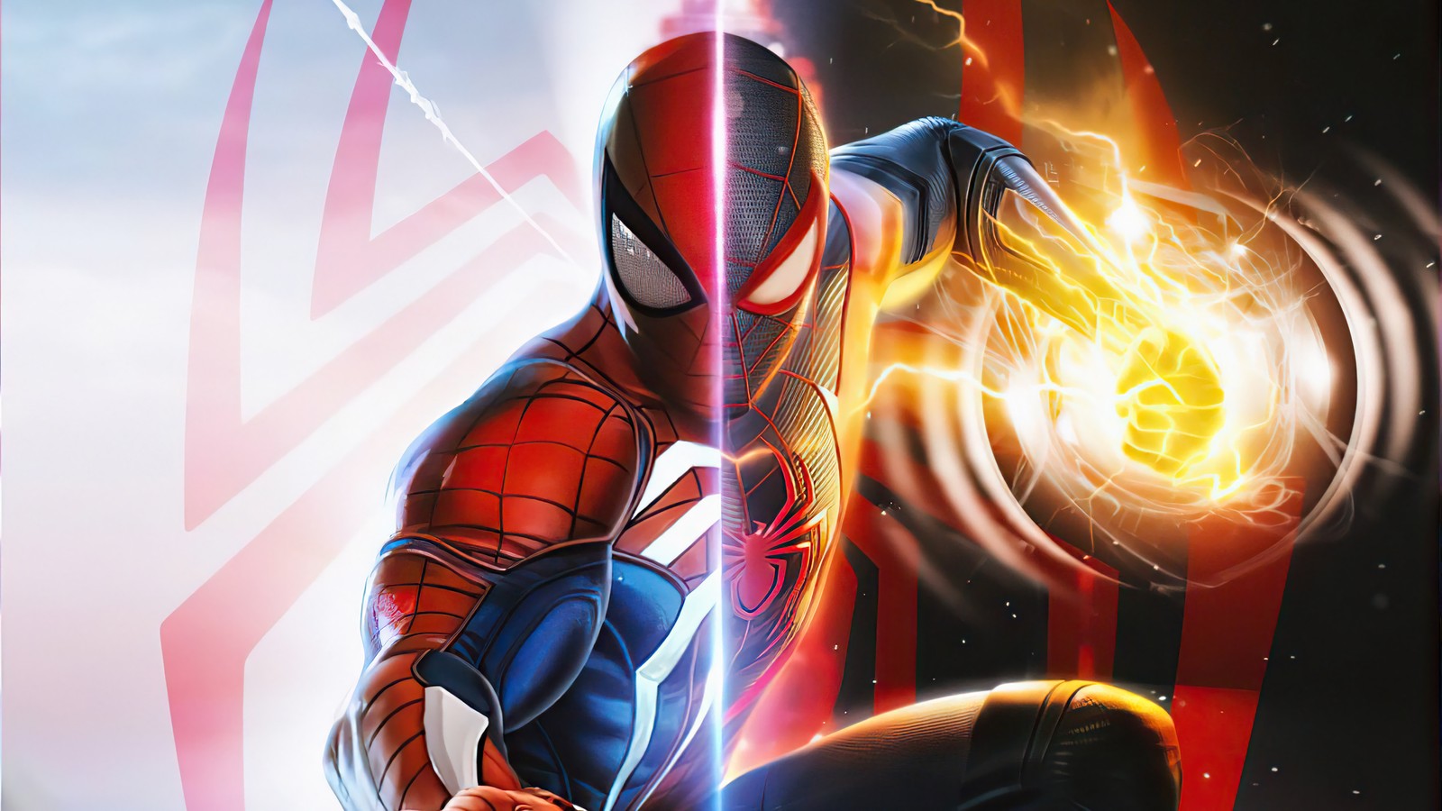 Descargar fondo de pantalla marvels spider man miles morales, videojuego, millas, morales, peter