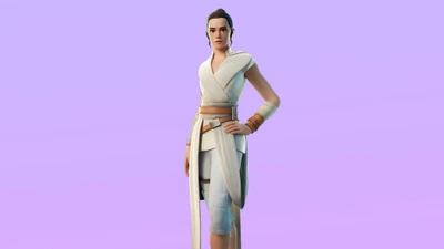 Rey-Outfit aus Fortnite Battle Royale - Inspiriert von Star Wars: Der Aufstieg Skywalkers