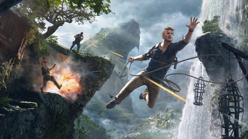 Жуманг в путешествии жуманга к последнему храму (uncharted 4 на краю преступления, нэйтан дрейк, nathan drake, playstation 4, uncharted 2 among thieves)