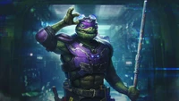 Donatello: A Tartaruga Ninja Tecnológica em Aventura de Ação