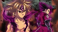 Meliodas and Zeldris: Clash of the Seven Deadly Sins