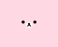 bear, pink wallpaper