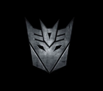 klasse, design, metallisch, film, transformers logo