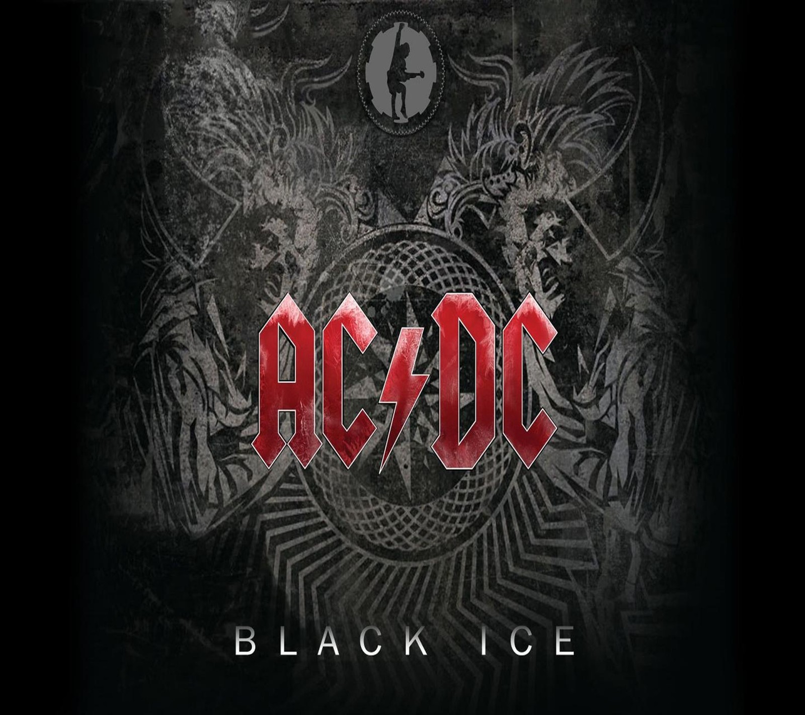 Ac/dc black ice albumcover (acdc, hintergrundbild)