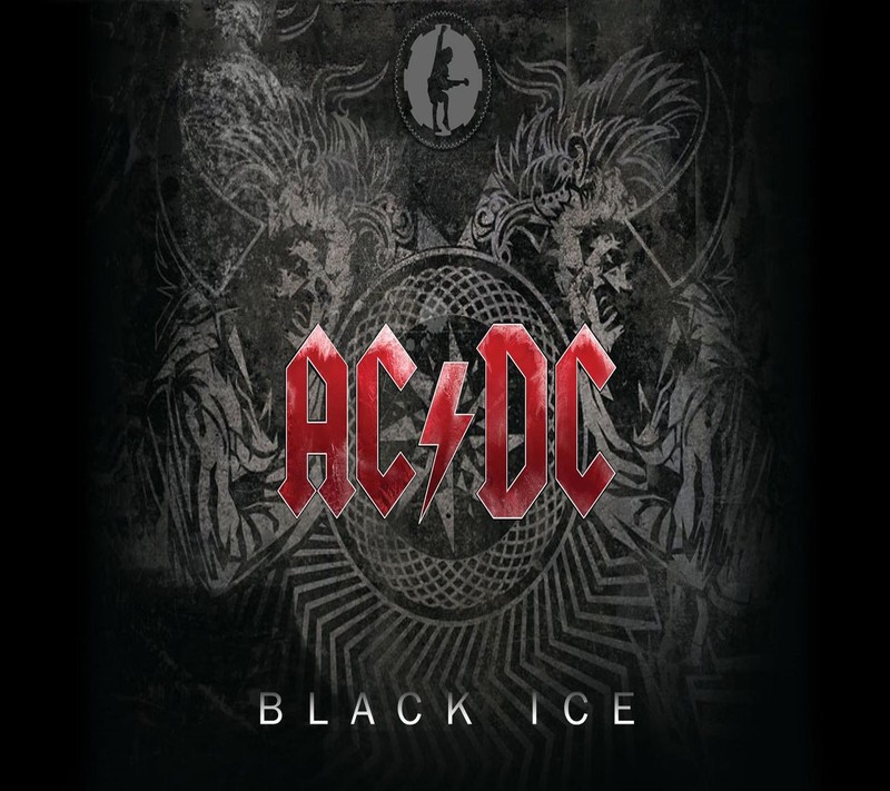 Обложка альбома ac/dc black ice (acdc, обои)