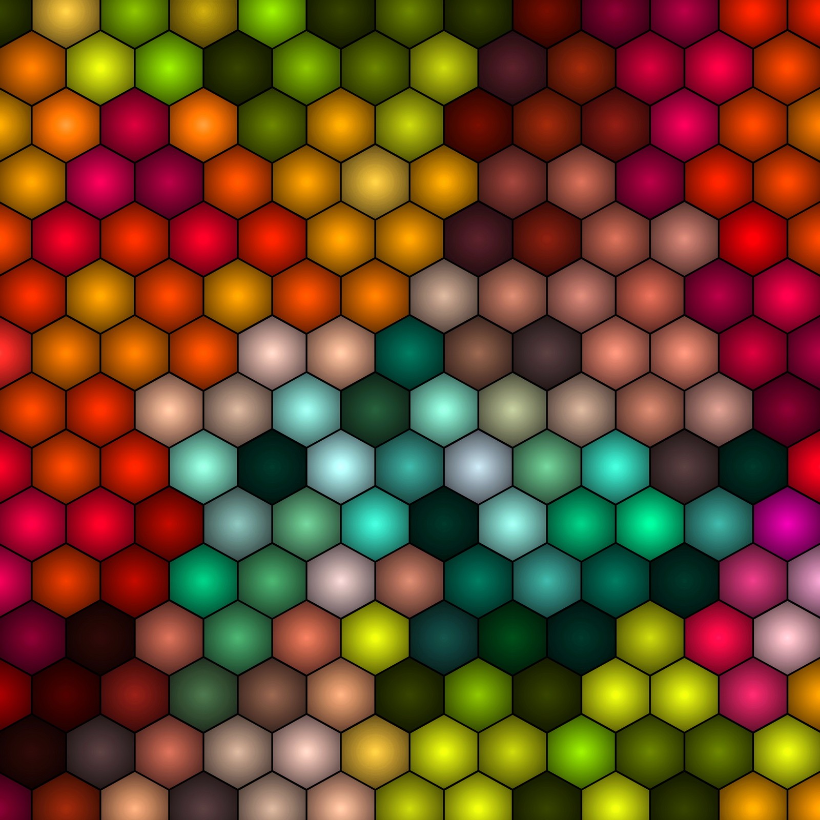 A close up of a colorful background with squares of different colors (abstract, circles, colorful, pattern, texture)