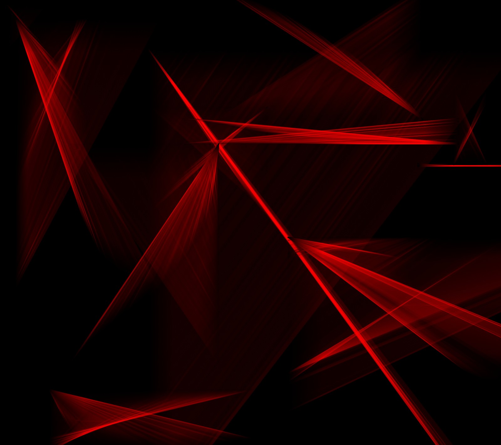 Abstract red lines on black background (abstract, arts, string)