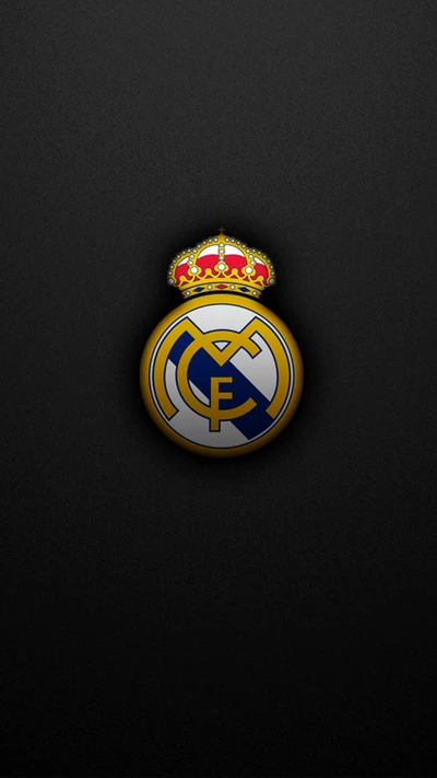 Emblema do Real Madrid com coroa real