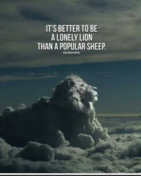 lion in clouds, zitate