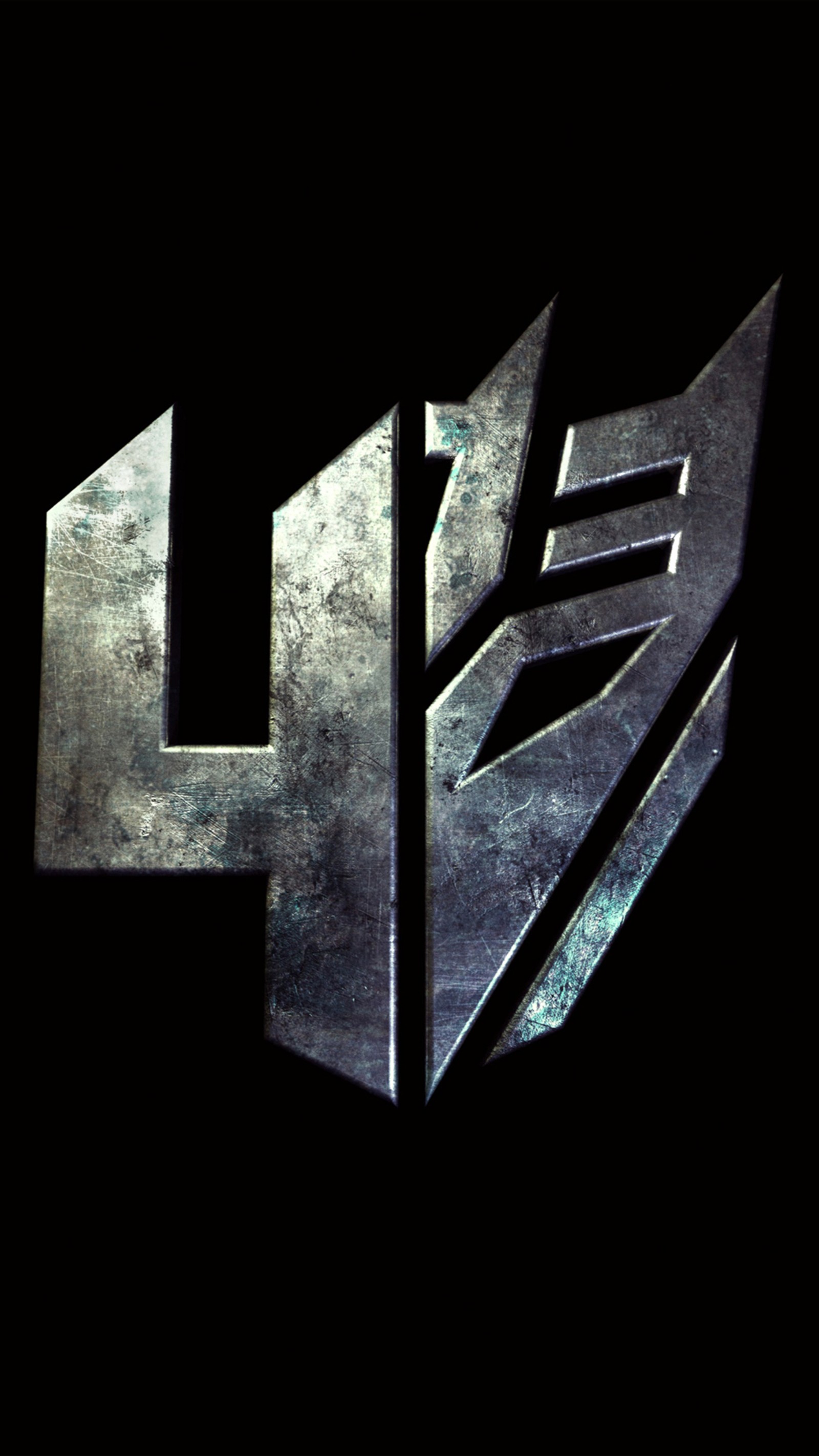 Lade vier, hd, logo, film, transformers Hintergrund herunter