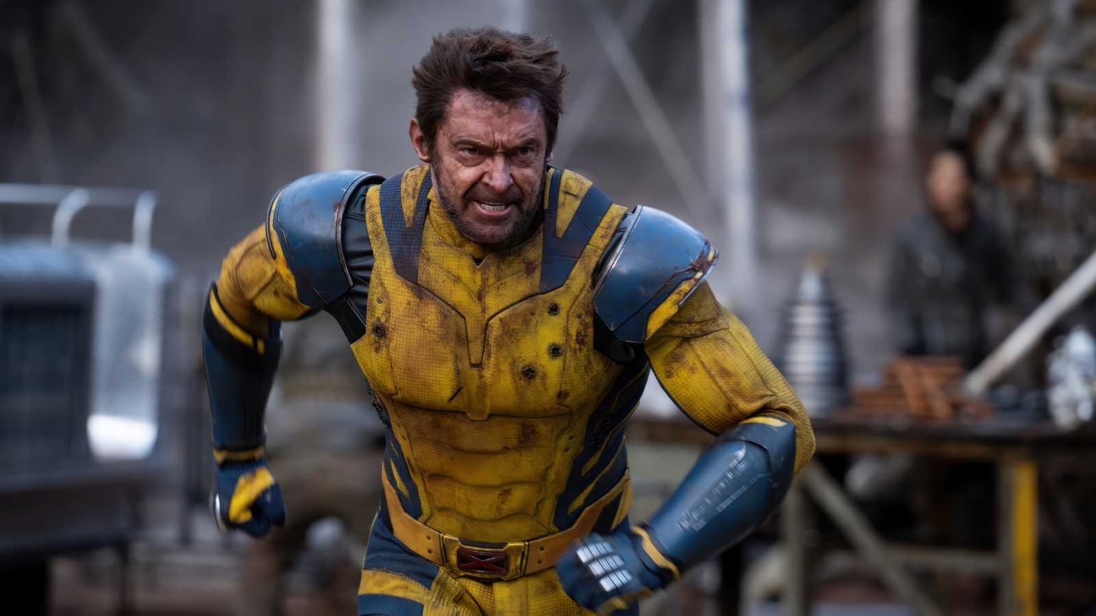 Скачать обои wolverine, хью джекман, дэдпул и росомаха, фильм, marvel