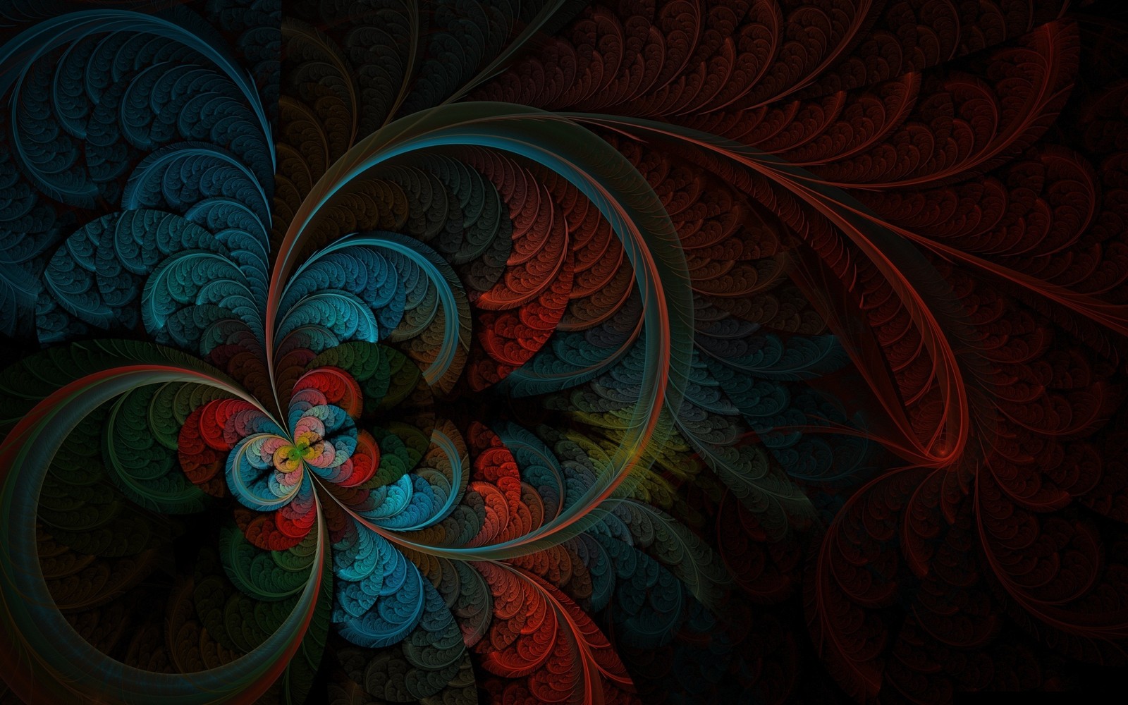 fractal art, pattern, art, graphics, circle wallpaper