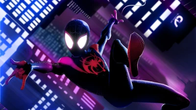 miles morales, spider man un nuevo universo, spider man into the spider verse, película