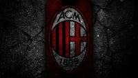 ac milan, dark background, 5k, football club, sports