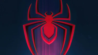 Logo de Spider-Man Miles Morales de "Spider-Man: Un nuevo universo