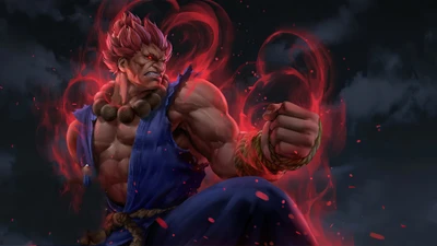 Akuma: O lutador feroz de Street Fighter