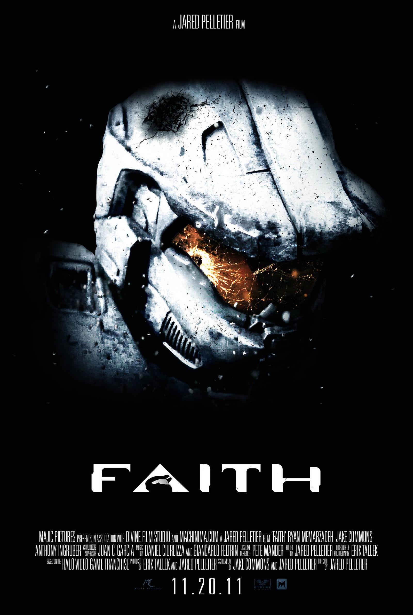 Lade bungie, halo, halo faith, film, xbox Hintergrund herunter