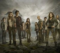 The 100: Survivors Unite in a Post-Apocalyptic Landscape