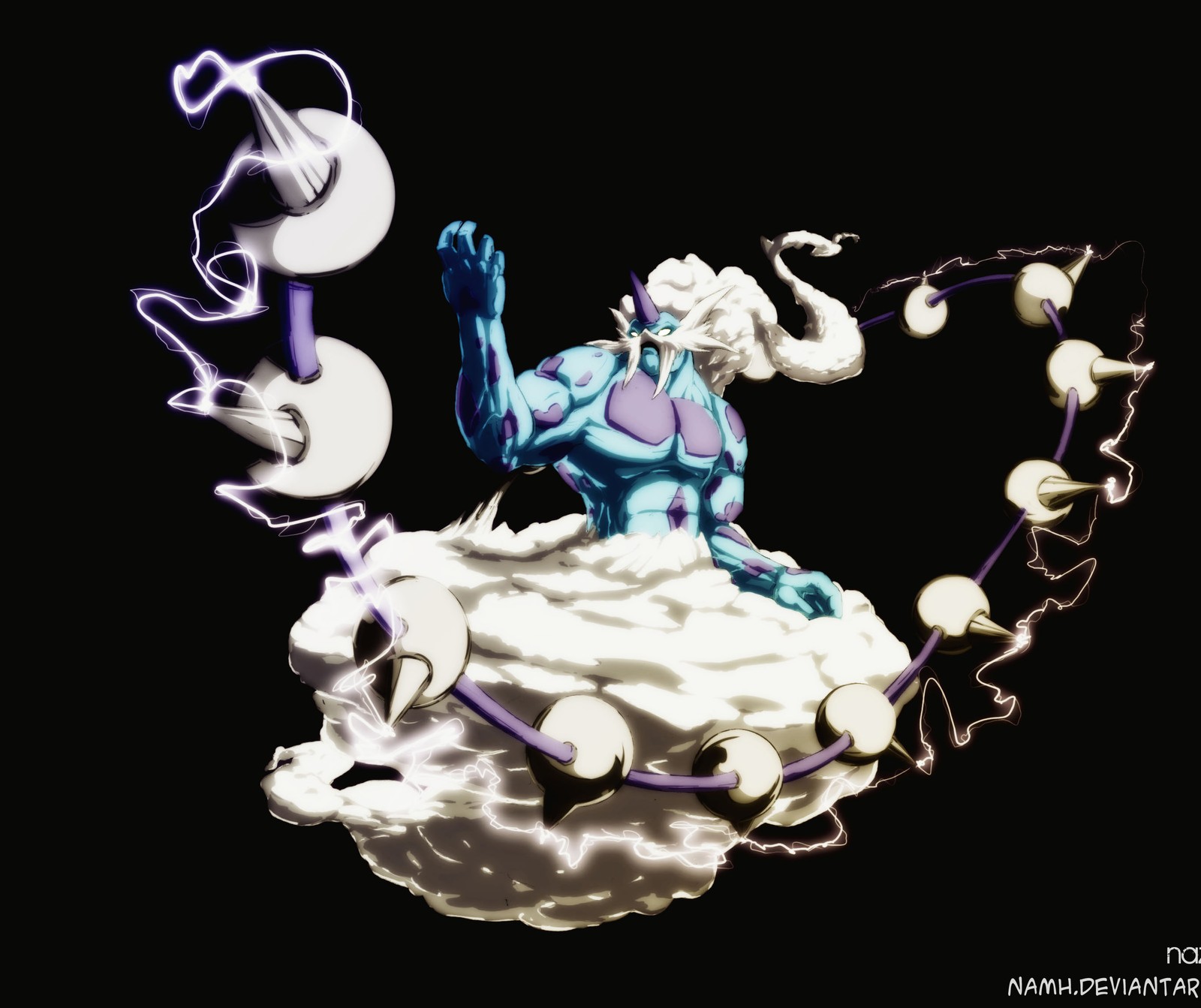 pokemon, thundurus Download Wallpaper