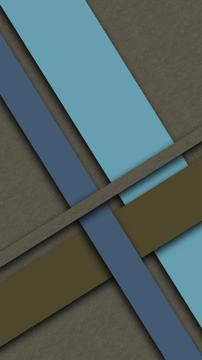 Abstract Stripes in Material Design