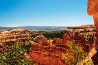 parque nacional bryce canyon, formación, badlands, cañón, roca