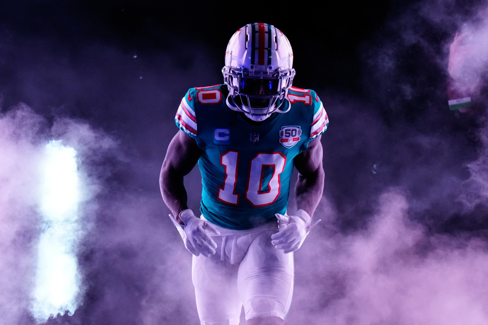 tyreek hill, miami dolphins, american football player, nfl, 5k wallpaper