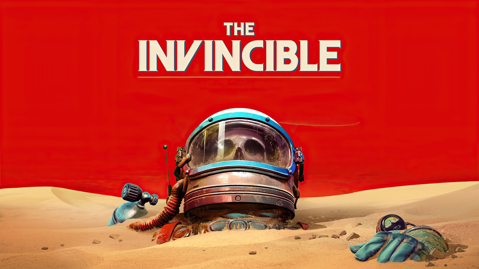 The invincible movie poster (the invincible, video game, skeleton, astronaut)