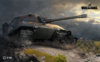 E 100 Тяжёлый Танк: Доминирование на Поле Боя в World of Tanks