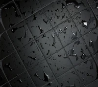 black, drops, tiles wallpaper