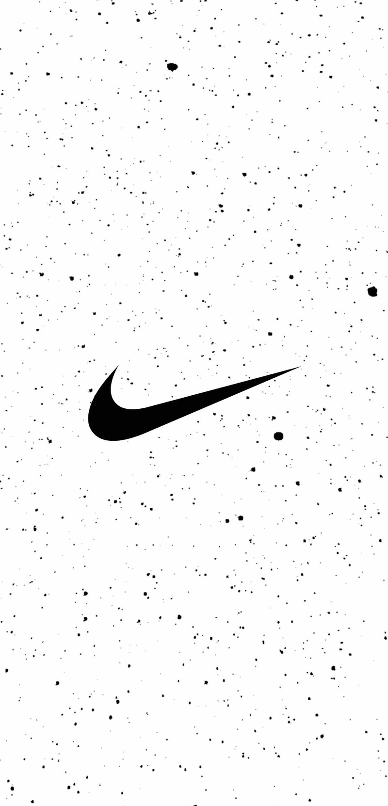 Близкий план черно-белого изображения логотипа nike (логотип, белый)