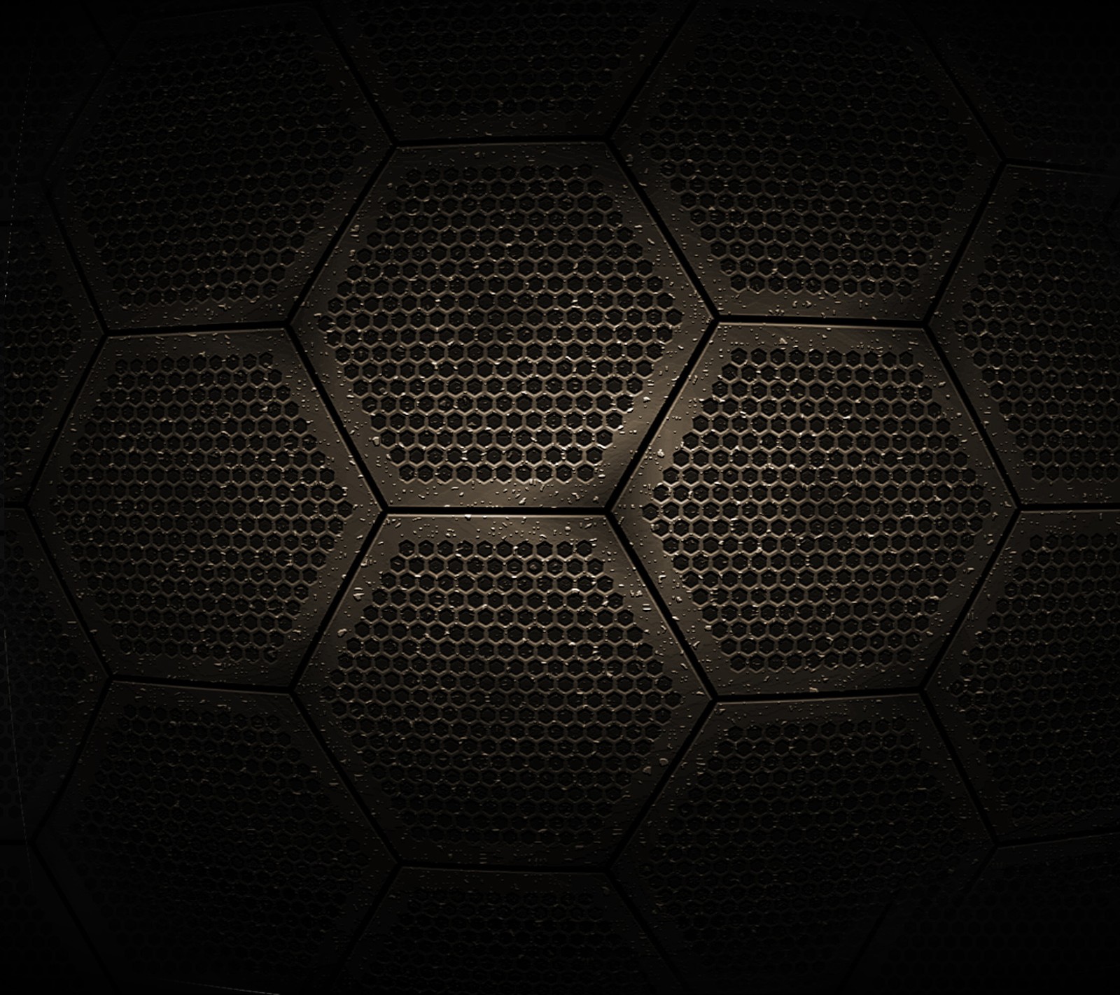 A close up of a metal surface with a black background (abstract, black, hd, wallpaper)