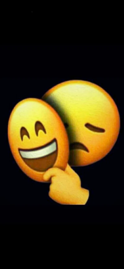 emoji, sentimientos, triste, sonrisa