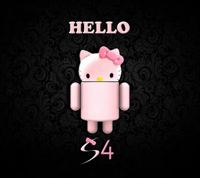 galáxia, hello kitty, s4, samsung