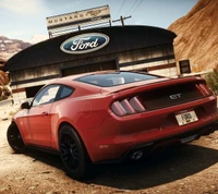 Ford Mustang GT: A Speed Icon at the Garage