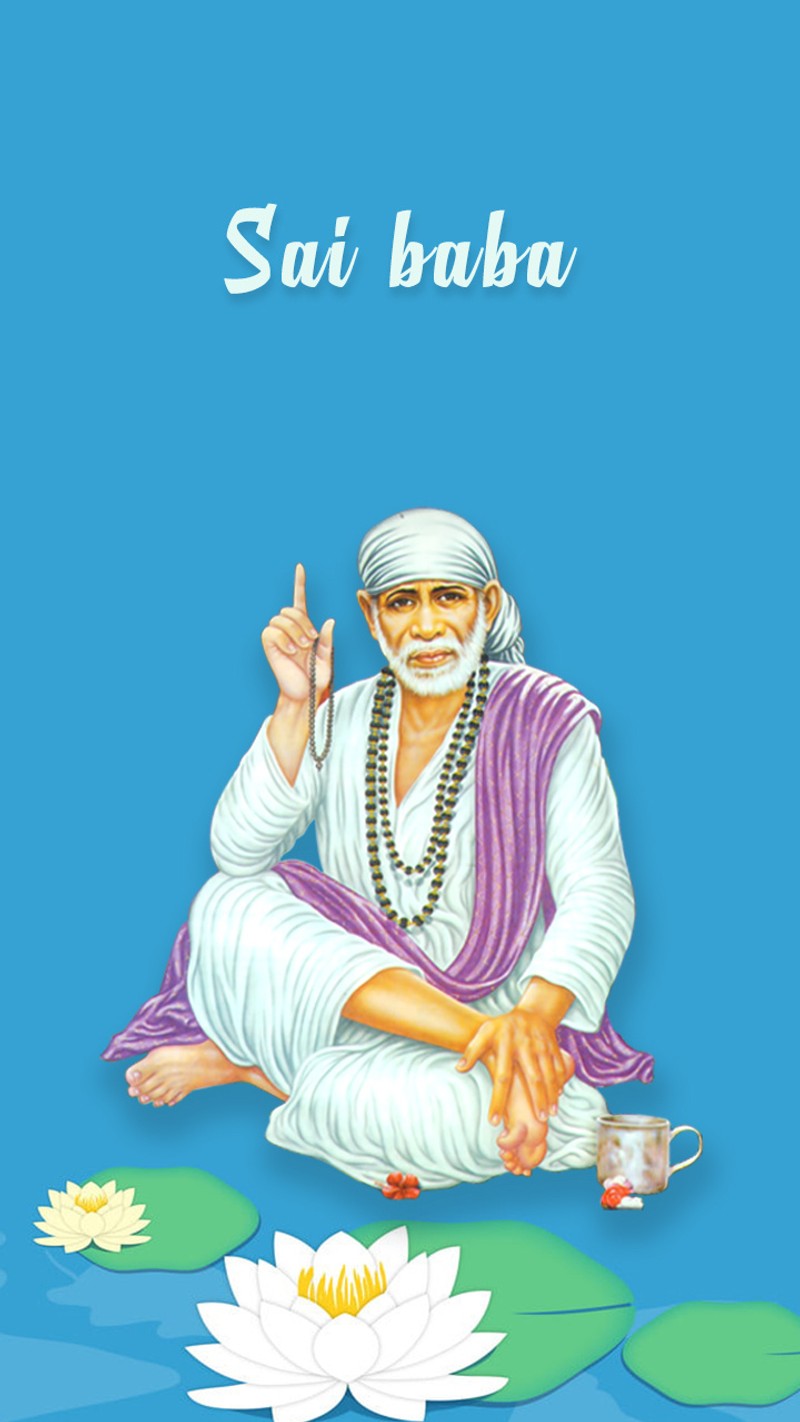 Обои с сай бабой (lord sai, религиозный, сай баба, saibaba, сайнат)