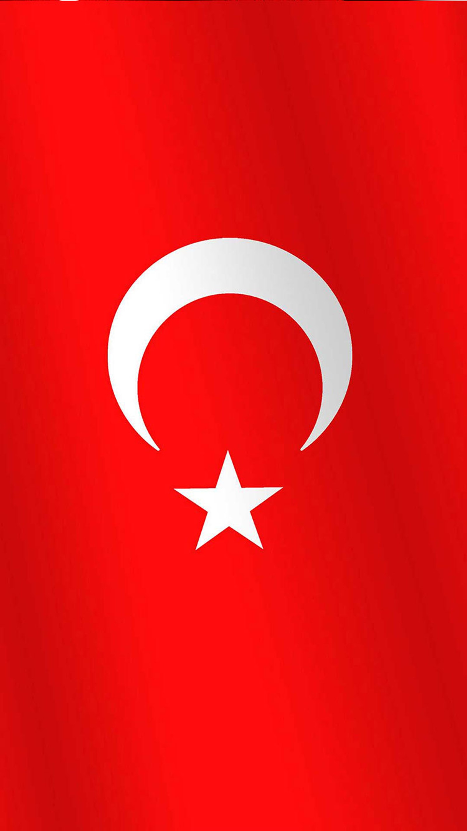 Un gros plan d'un drapeau rouge avec une étoile blanche dessus (turc, dinde, turkiye bayragi)