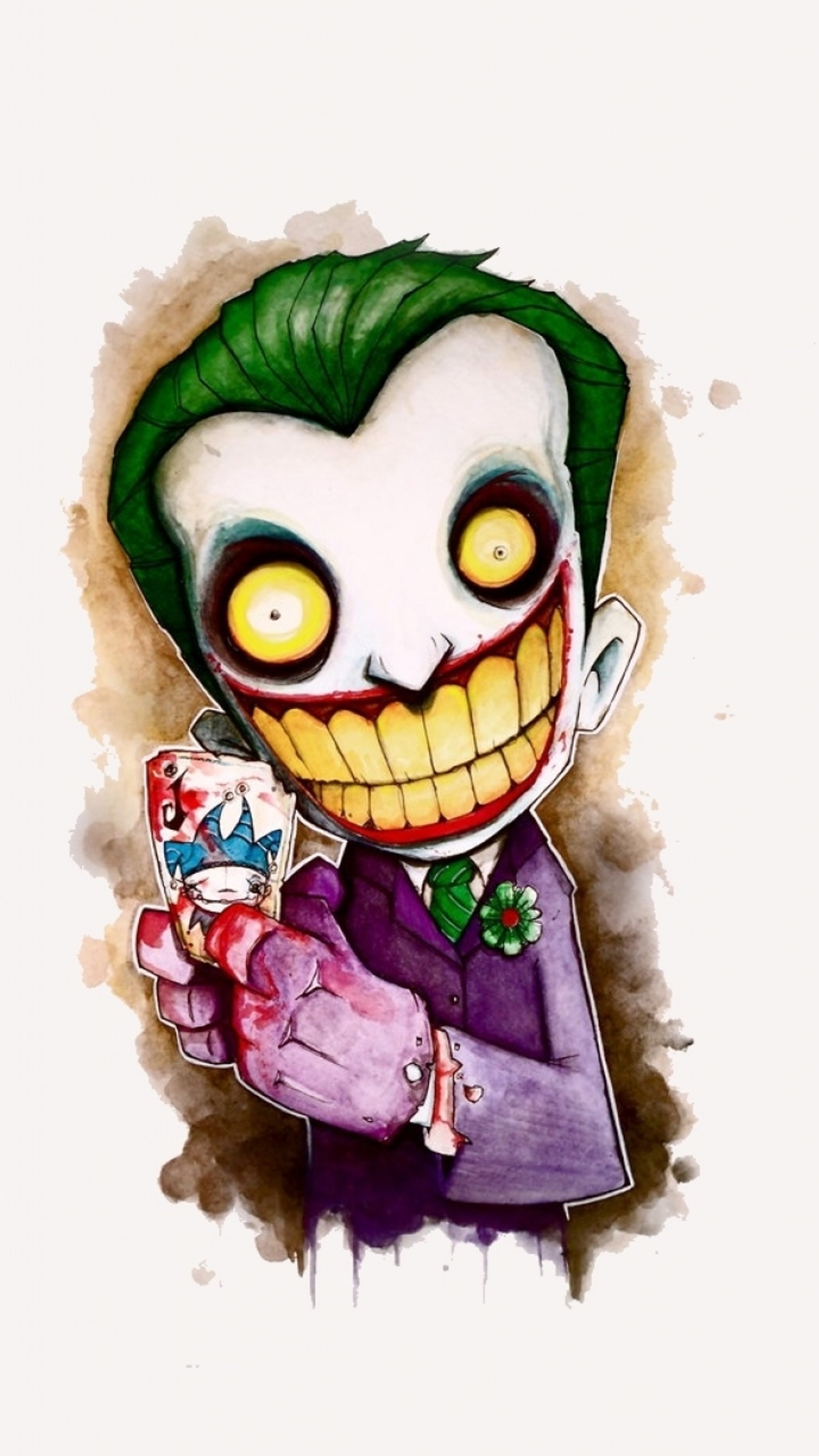 Скачать обои смешной, джокер, joker, улыбка