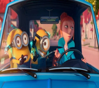 coche, mi villano favorito, despicable me, hd, dama