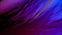 Vibrant Abstract Textile in Shades of Violet and Electric Blue