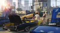 grand theft auto v, grand theft auto online, lowrider, playstation 4, jeu vidéo multijoueur