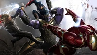 Epic Battle: Avengers Unite Against Thanos