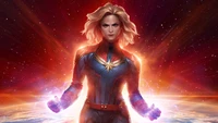 captain marvel movie, movie, comics, art, captain marvel wallpaper