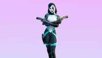 domino, fortnite, fortnite battle royale, video game, skin